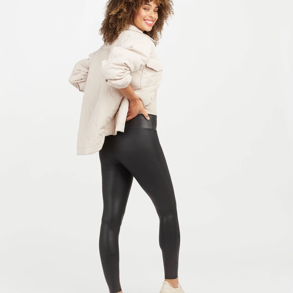 Spanx Faux Leather Leggings